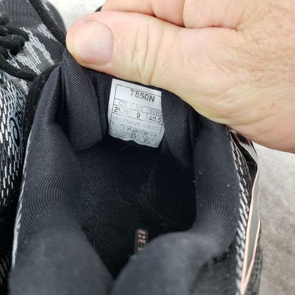 Asics Womens Gel Nimbus 20 T850N Black Running Shoes Lace Up Low Top Siz… - Picture 9 of 9